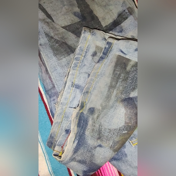 Von Dutch Originals Kustommade Jeans Womens w/Metal Accents Vogue Graffiti Sz 27 - Picture 16 of 16